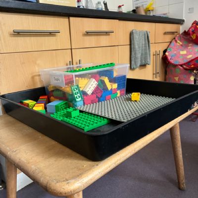 Duplo in the 2-year-olds' room