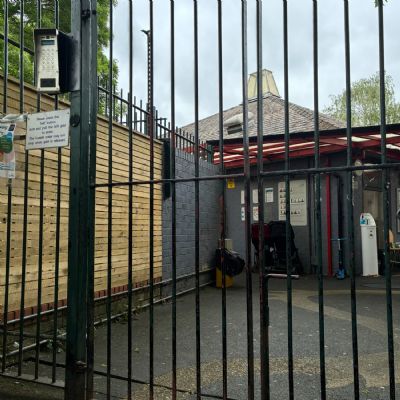 The gate to the nursery