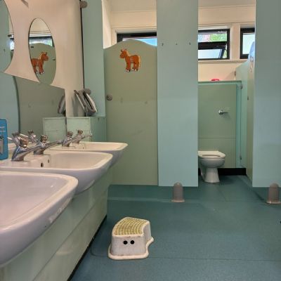 The children's toilets