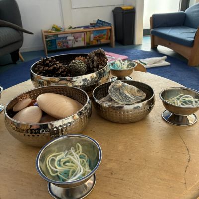 Cooking time in the 2-year-old room
