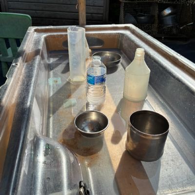 Outside water play